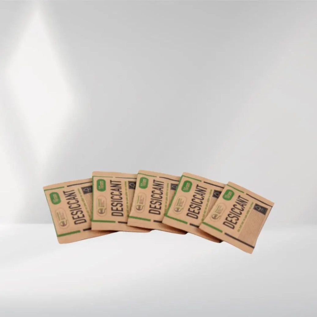 Fiber desiccant packaging components for EPR reporting, ATMOSIScience