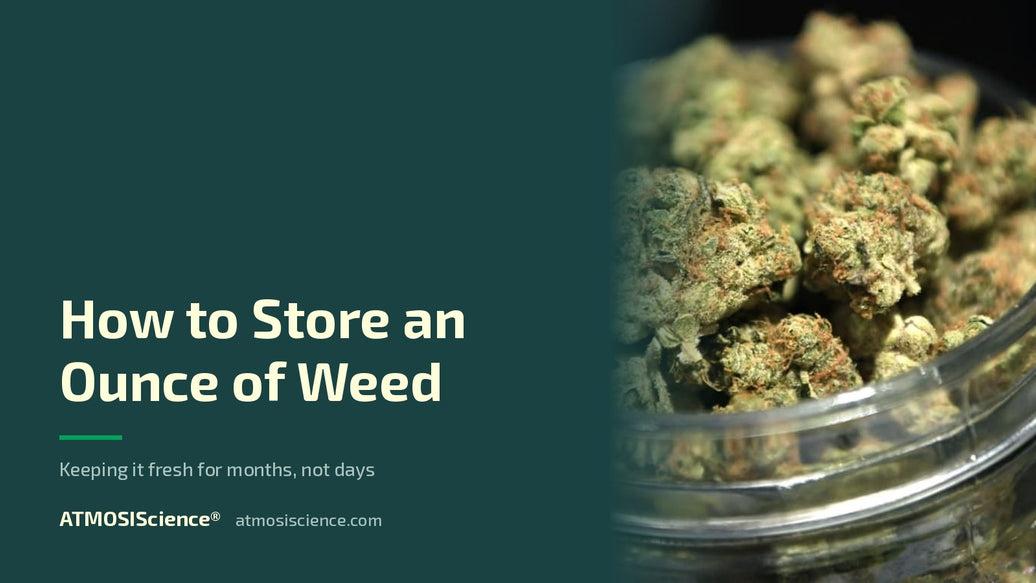 How to store an ounce of weed so it stays fresh for months | Humidi-Cure® 62% two-way humidity control