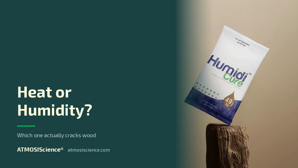 Humidity vs temperature — which damages your instrument more | Humidi-Cure® 49% two-way humidity control by ATMOSIScience