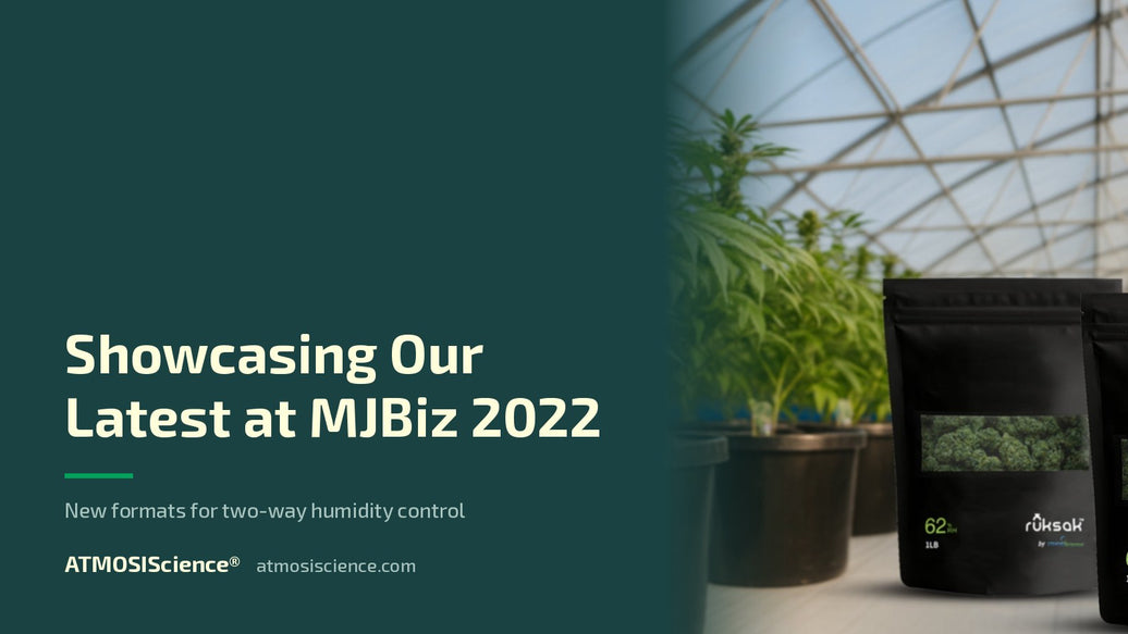 ATMOSIScience showcasing new two-way humidity control formats at MJBiz 2022