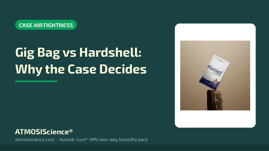 Gig Bag vs Hardshell vs Flight Case: Airtightness Decides Your Humidity Control