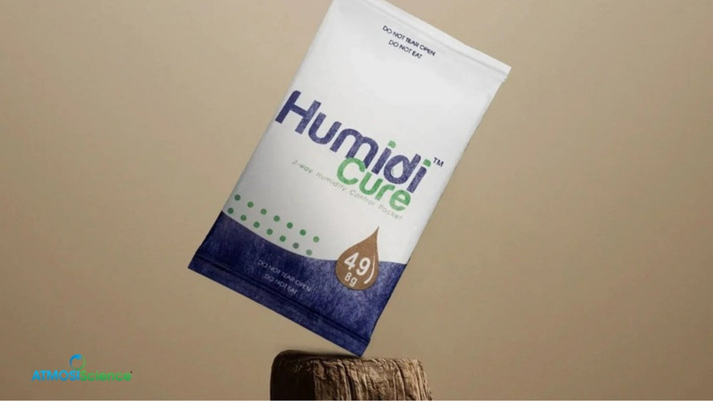 Humidi-Cure® 49% two-way humidity pack on weathered wood, a close look at how fiber humidity packs work