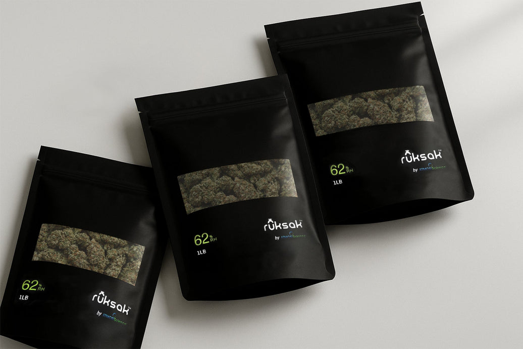 Cannabis Bulk Storage: Why 62% RH Is the Industry Standard for Cultivators