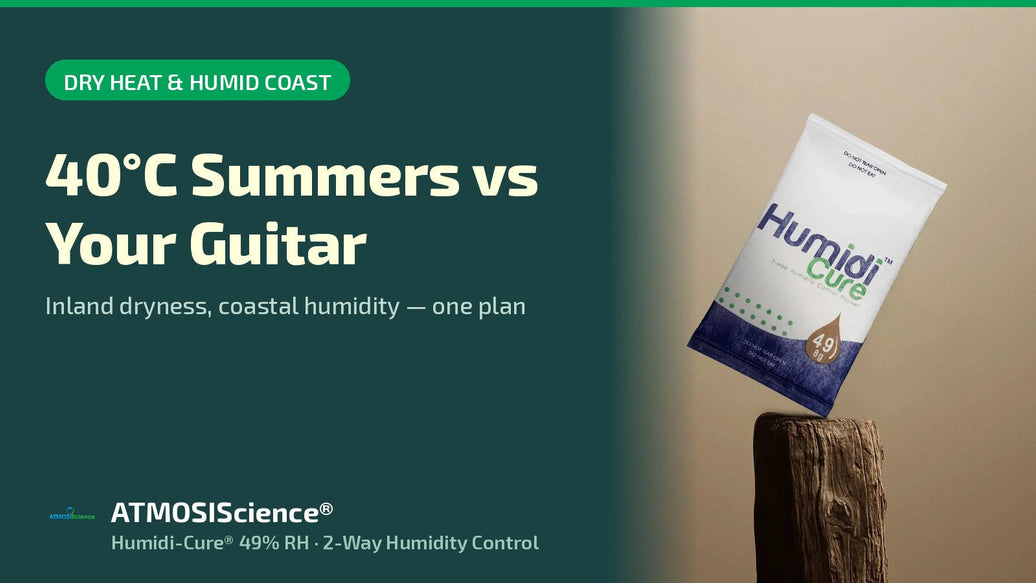 Guitar humidity care for dry heat and humid coastal climates