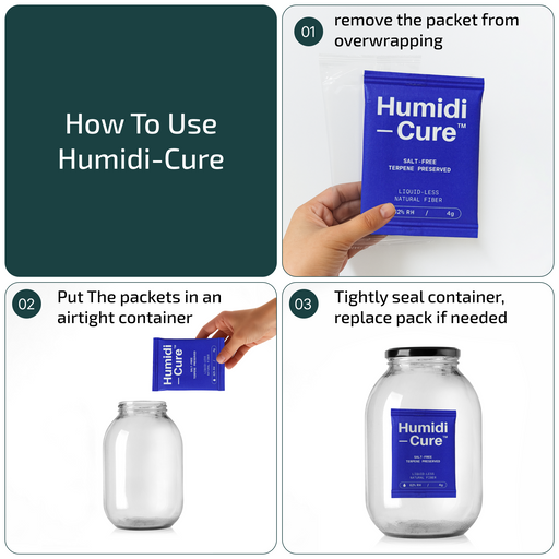 Humidi-Cure 62% for Cannabis