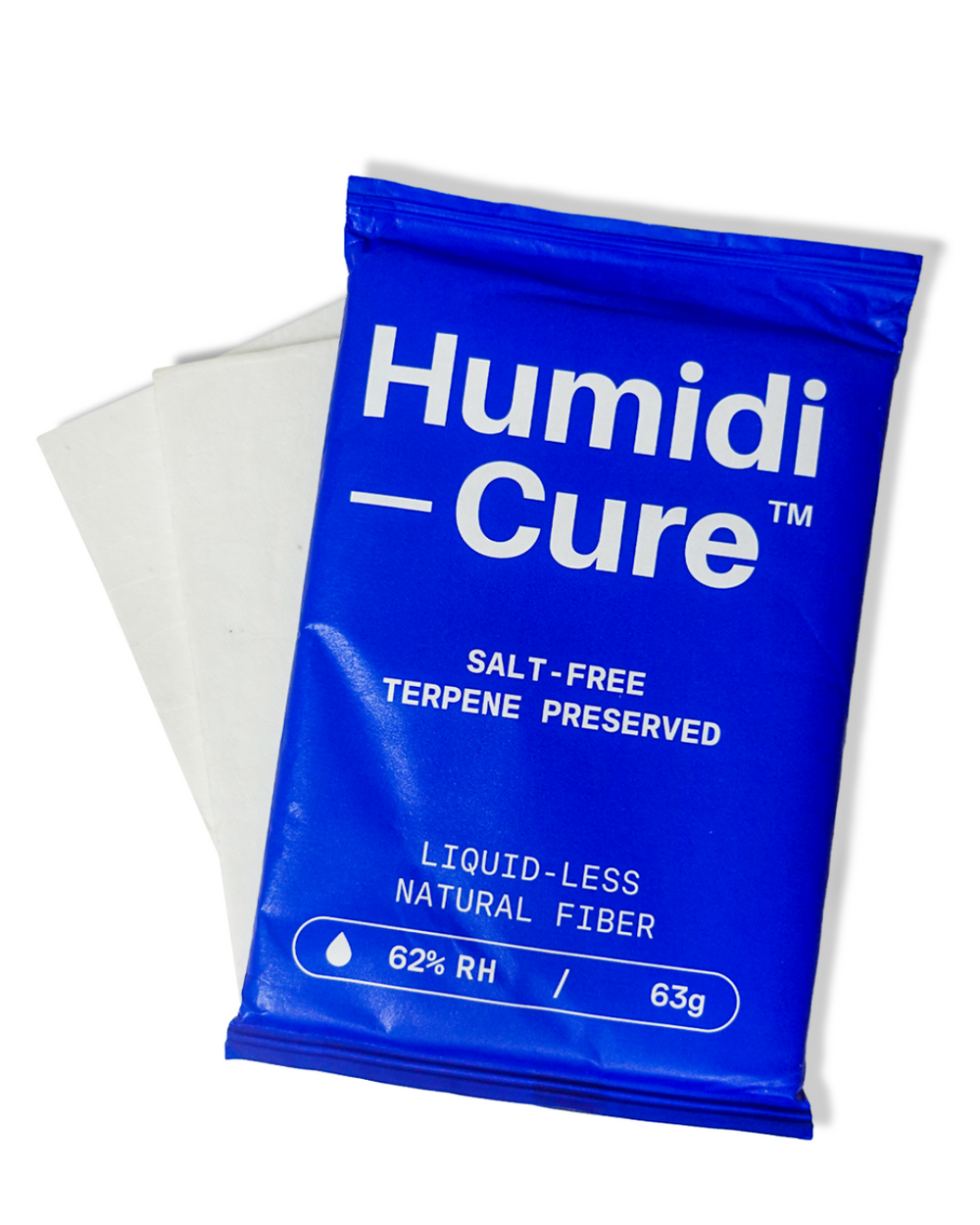 Humidi-Cure 62% — Liquid-less. Salt-free. Precision Humidity Control Pack