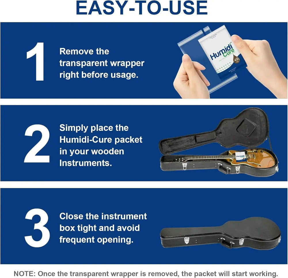 4 Packs Humidi - Cure™ 49% for Instruments - ATMOSIScience | 2 - Way Humidity Control, Naturally
