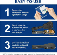 4 Packs Humidi - Cure™ 49% for Instruments - ATMOSIScience | 2 - Way Humidity Control, Naturally
