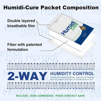 4 Packs Humidi - Cure™ 49% for Instruments - ATMOSIScience | 2 - Way Humidity Control, Naturally