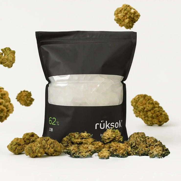 5 ruksak™ RH 62% for Cannabis | 1 LB - ATMOSIScience | 2 - Way Humidity Control, Naturally