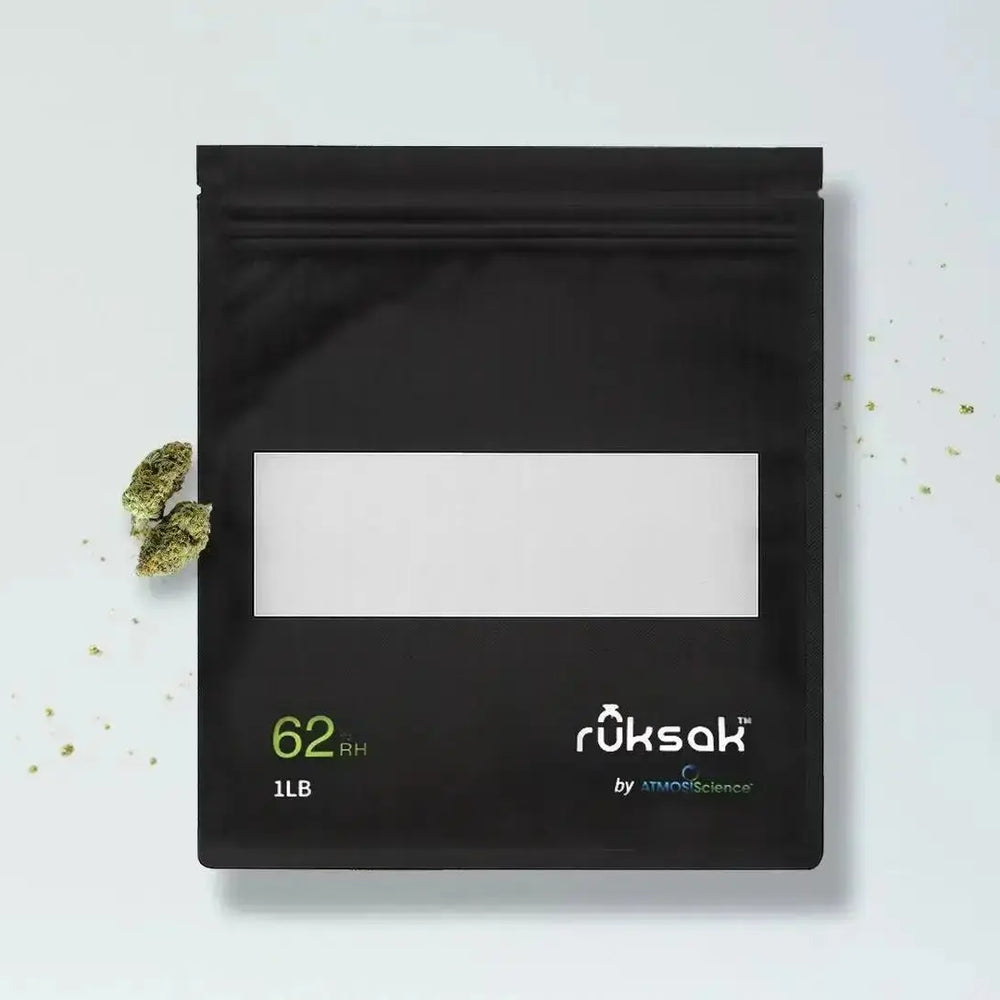 5 ruksak™ RH 62% for Cannabis | 1 LB - ATMOSIScience | 2 - Way Humidity Control, Naturally