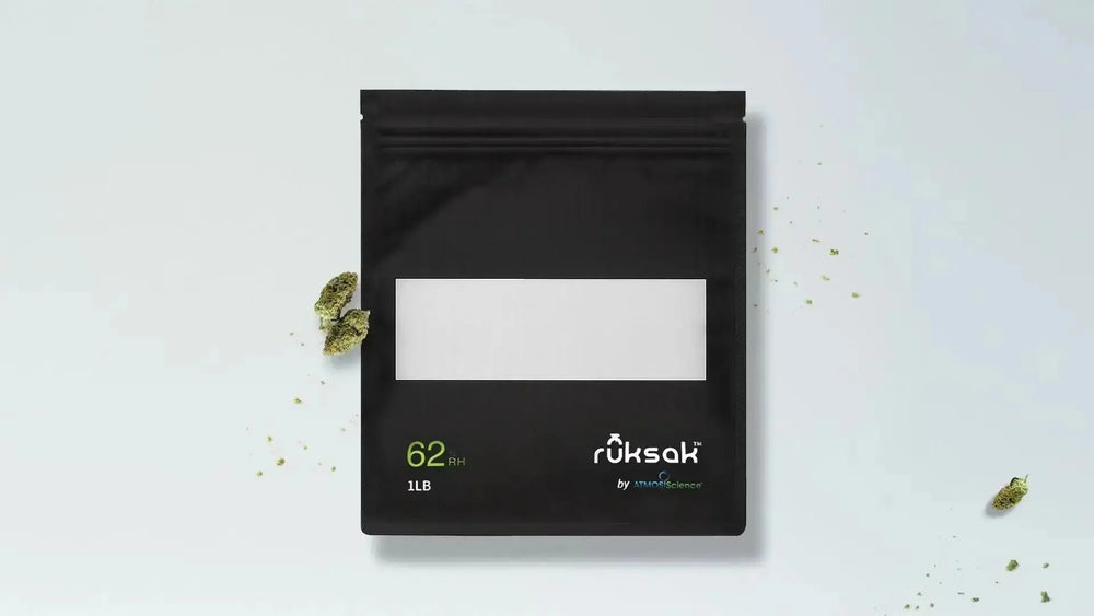 5 ruksak™ RH 62% for Cannabis | 1 LB - ATMOSIScience | 2 - Way Humidity Control, Naturally