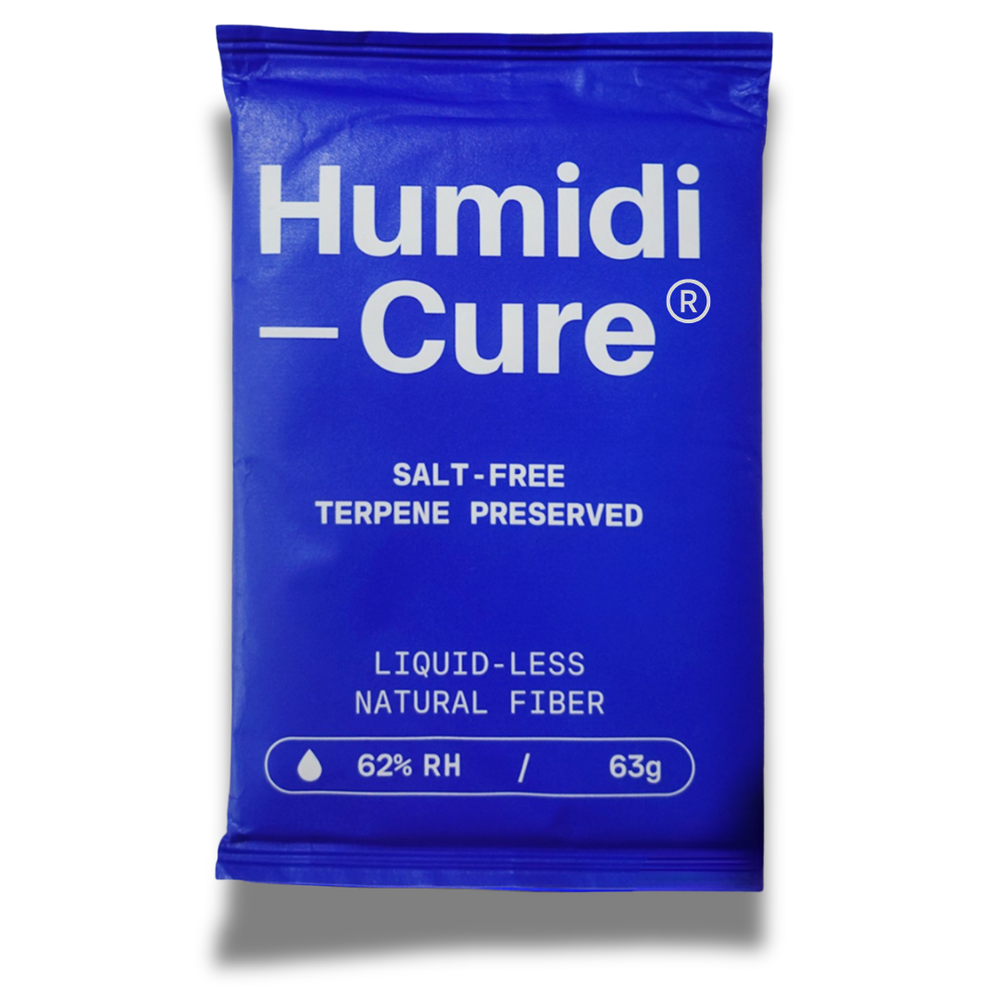 Humidi-Cure 62% — Liquid-less. Salt-free. Precision Humidity Control Pack