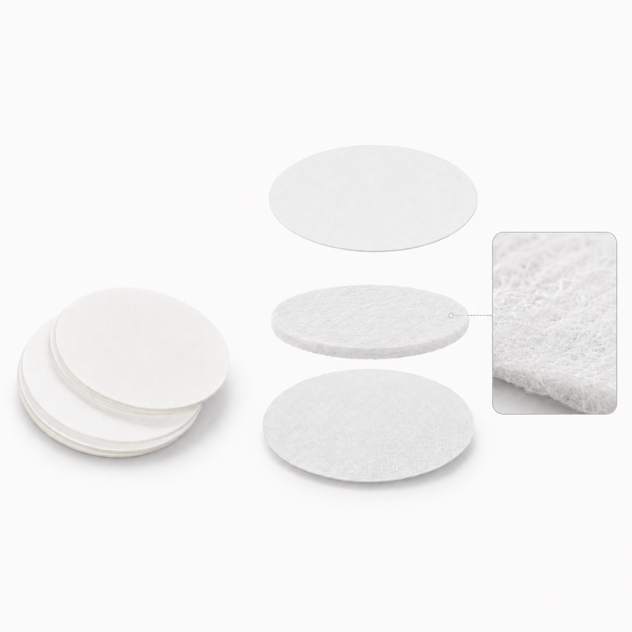 ATMOSIScience biodegradable fiber desiccant sachets in compostable kraft bags