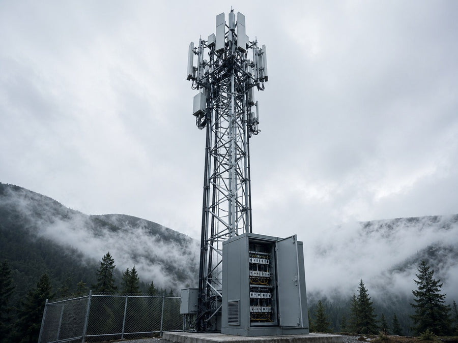 5G telecom base station cabinet protected against condensation