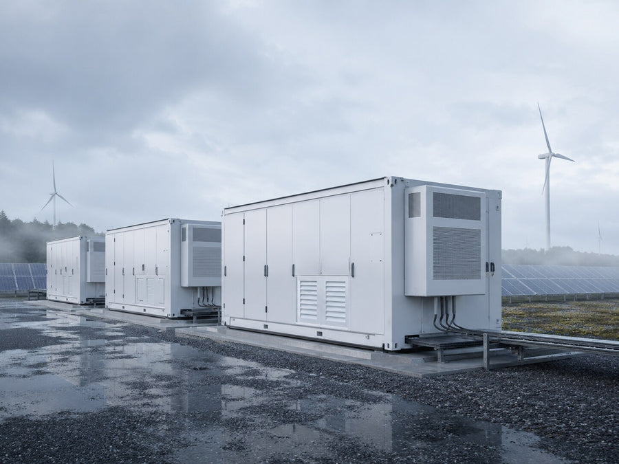 Battery energy storage system containers protected against condensation
