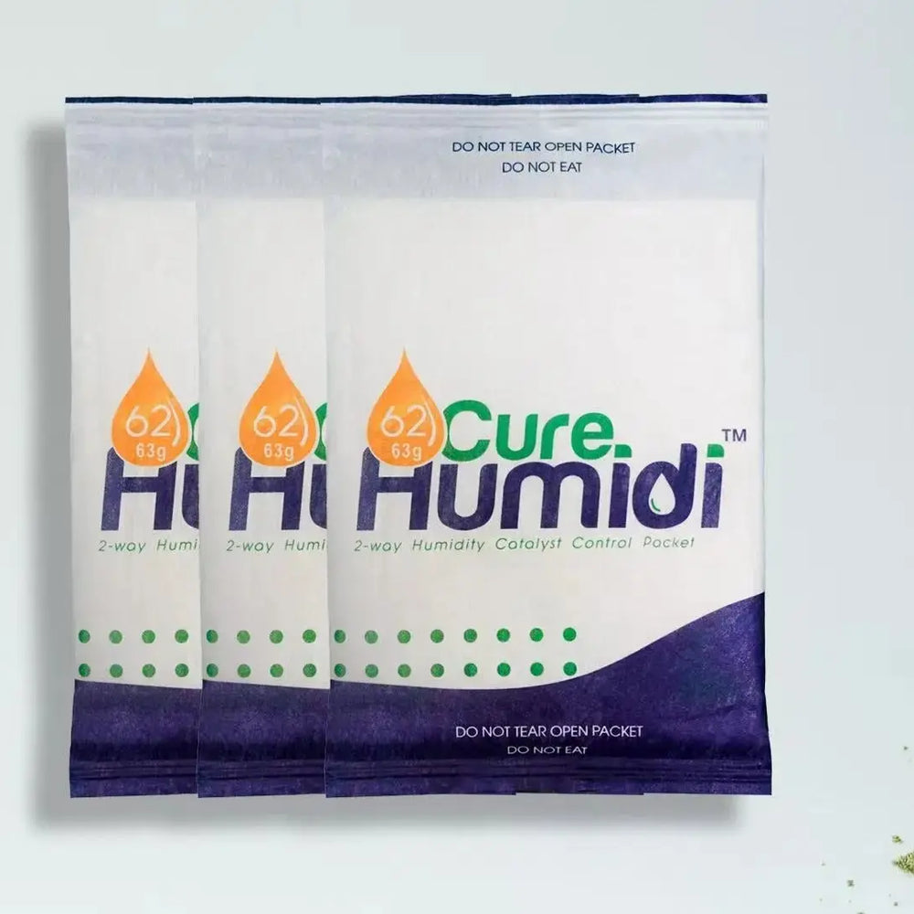 Carton of Humidi - Cure™ 62% for Cannabis - ATMOSIScience | 2 - Way Humidity Control, Naturally