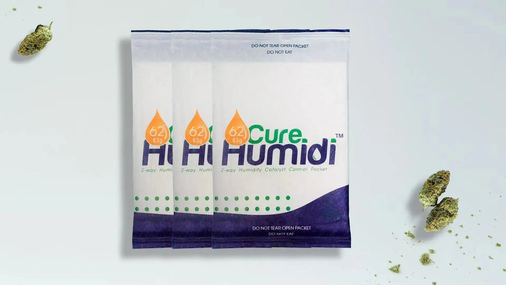 Carton of Humidi - Cure™ 62% for Cannabis - ATMOSIScience | 2 - Way Humidity Control, Naturally