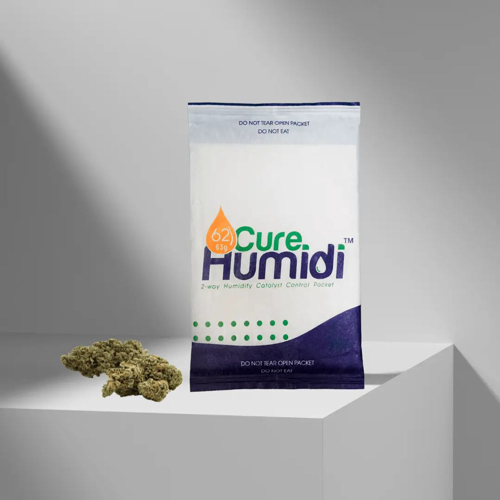 Carton of Humidi - Cure™ 62% for Cannabis - ATMOSIScience | 2 - Way Humidity Control, Naturally