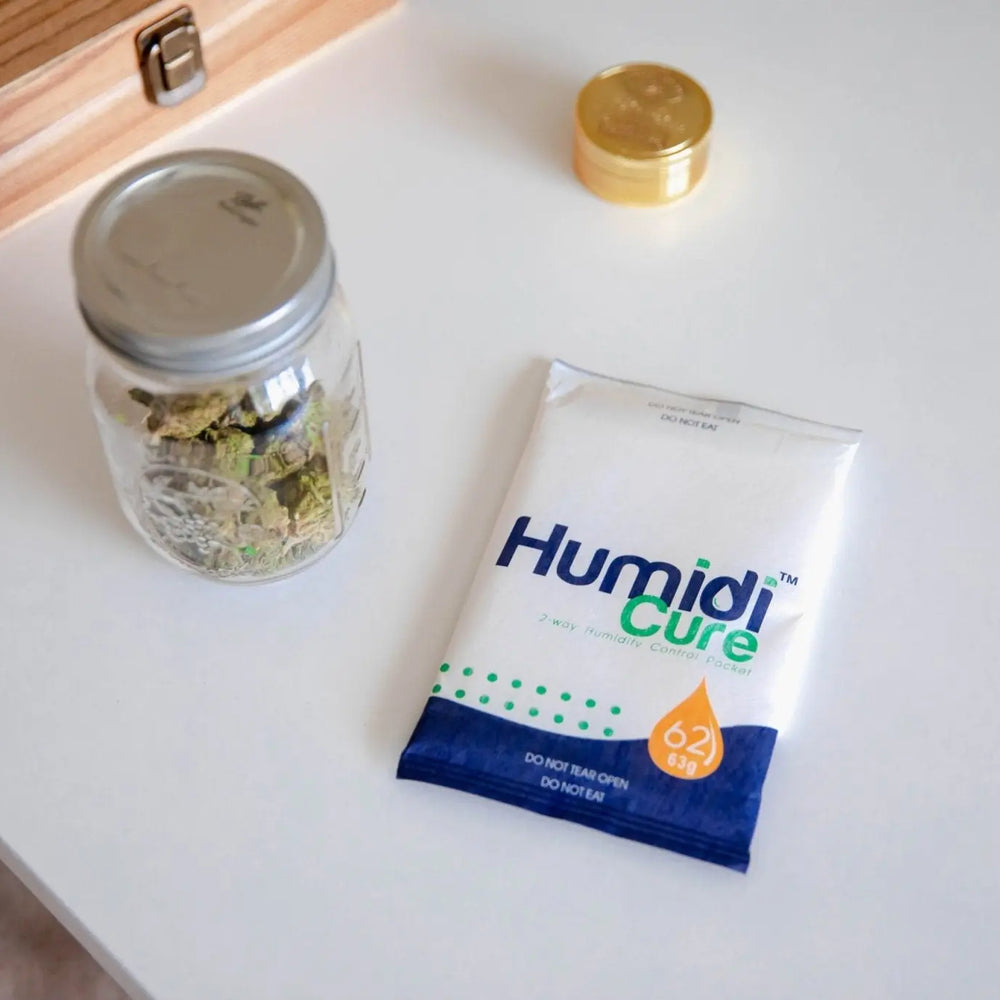 Carton of Humidi - Cure™ 62% for Cannabis - ATMOSIScience | 2 - Way Humidity Control, Naturally