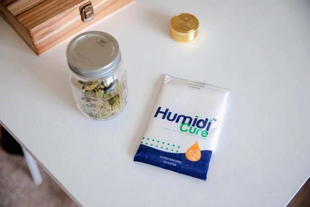 Carton of Humidi - Cure™ 62% for Cannabis - ATMOSIScience | 2 - Way Humidity Control, Naturally